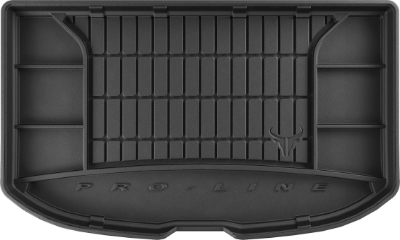 Резиновый коврик в багажник Frogum Pro-Line для Kia Soul (mkII) 2013-2019 (верхний уровень)(багажник) - фото 1