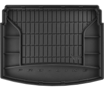 Резиновый коврик в багажник Frogum Pro-Line для Toyota Auris (mkII) 2012-2018 (хетчбек)(верхний уровень)(без боковых ниш)(багажник)