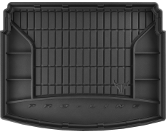 Резиновый коврик в багажник Frogum Pro-Line для Toyota Auris (mkII) 2012-2018 (хетчбек)(верхний уровень)(без боковых ниш)(багажник)
