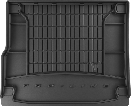 Гумовий килимок в багажник Frogum Pro-Line для Volkswagen Touareg (mkII) 2010-2018 (4-х зонний клімат) (R-Line) (без ніші зліва) (багажник) - фото 1