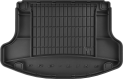 Гумовий килимок в багажник Frogum Pro-Line для Hyundai i30 (mkIII) 2016&rarr; (EU)(ліфтбек)(N performance)(без дворівневої підлоги)(з органайзером)(багажник) - фото 1