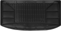 Гумовий килимок в багажник Frogum Pro-Line для Hyundai i20 (mkI) 2008-2014 (5-дв.)(із запаскою)(багажник) - фото 1