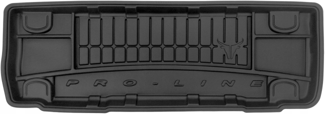 Гумовий килимок в багажник Frogum Pro-Line для Citroen C2 (mkI) 2003-2009 (багажник) - фото 1