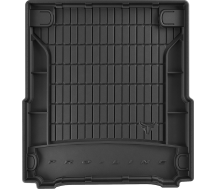 Резиновый коврик в багажник Frogum Pro-Line для Porsche Panamera (mkII) 2016-2023 (не гибрид)(с сетками в нишах)(багажник)