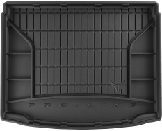 Резиновый коврик в багажник Frogum Pro-Line для Volkswagen Golf Plus (mkI) 2004-2014 (без двухуровневого пола)(с органайзером)(багажник)