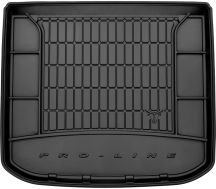 Гумовий килимок в багажник Frogum Pro-Line для Seat Toledo (mkIII) 2004-2009 (хетчбек) (нижній рівень) (з докаткою) (багажник)
