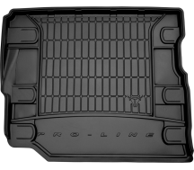 Резиновый коврик в багажник Frogum Pro-Line для Jeep Wrangler Unlimited (JL) 2017-> (5-дв.)(с органайзером)(с сабвуфером Alpine)(2 ряд без регулировок)(багажник)
