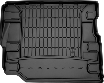 Гумовий килимок в багажник Frogum Pro-Line для Jeep Wrangler Unlimited (JL) 2017&rarr; (5-дв.)(з органайзером)(з сабвуфером Alpine)(2 ряд без регулювань)(багажник) - фото 1