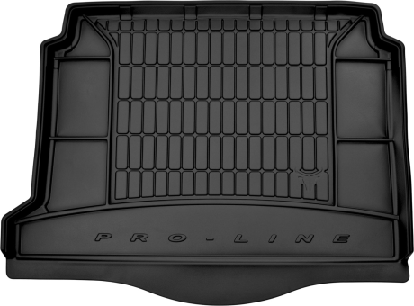 Резиновый коврик в багажник Frogum Pro-Line для Ford Mondeo (mkV) 2014-2022 (EU)(универсал)(гибрид)(с органайзером)(с нишей слева)(багажник) - фото 1