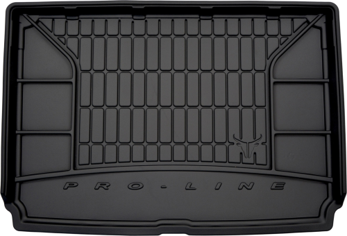 Гумовий килимок в багажник Frogum Pro-Line для Mercedes-Benz A-Class (W169) 2004-2012 (верхній рівень)(з докаткою)(багажник) - фото 1