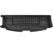Гумовий килимок в багажник Frogum Pro-Line для Mazda 5 (mkII) 2004-2010 (7 місць) (з докаткою) (розкладений 3 ряд) (багажник)