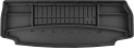 Гумовий килимок в багажник Frogum Pro-Line для Renault Grand Scenic (mkIII) 2009-2016 (7 місць)(розкладений 3 ряд)(багажник) - фото 1