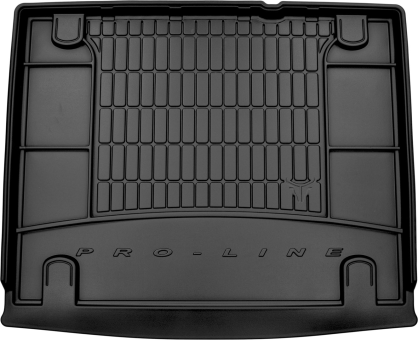 Гумовий килимок в багажник Frogum Pro-Line для Fiat Doblo (mkII) 2010-2022 (L1)(пасажирський)(багажник) - фото 1