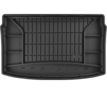 Резиновый коврик в багажник Frogum Pro-Line для Volkswagen Polo (mkVI) 2017→ (верхний уровень)(багажник)