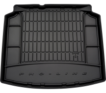 Гумовий килимок в багажник Frogum Pro-Line для Skoda Scala (mkI) 2019→ (із запаскою)(без бокових ніш)(багажник)