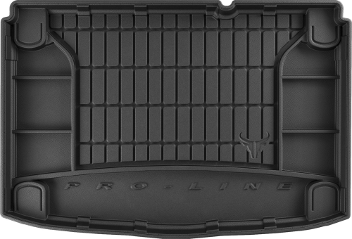 Гумовий килимок в багажник Frogum Pro-Line для Kia Soul (mkIII) 2019&rarr; (електро)(нижній рівень)(багажник) - фото 1