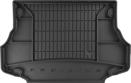 Гумовий килимок в багажник Frogum Pro-Line для Kia Sorento (mkI) 2002-2010 (з органайзером)(з боковими нішами)(багажник) - фото 1