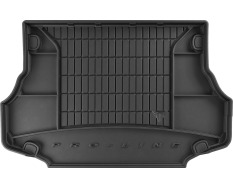 Резиновый коврик в багажник Frogum Pro-Line для Kia Sorento (mkI) 2002-2010 (с органайзером)(с боковыми нишами)(багажник)