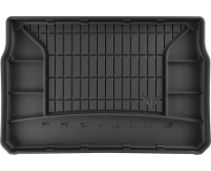 Резиновый коврик в багажник Frogum Pro-Line для Peugeot 208 (mkI) 2012-2019 (5-дв.)(с сабвуфером)(багажник)