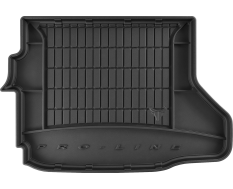 Гумовий килимок в багажник Frogum Pro-Line для Honda Insight (mkII) 2009-2014 (з нішею праворуч)(верхній рівень)(багажник)