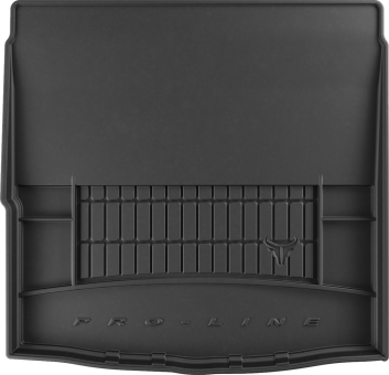 Резиновый коврик в багажник Frogum Pro-Line для Mazda 3 (mkIII) 2013-2018 (хетчбек)(верхний уровень)(багажник) - фото 1