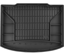 Гумовий килимок в багажник Frogum Pro-Line для Honda CR-V (mkV) 2016-2022 (з дворівневою підлогою)(нижній рівень)(багажник)