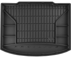 Резиновый коврик в багажник Frogum Pro-Line для Honda CR-V (mkV) 2016-2022 (с двухуровневым полом)(нижний уровень)(багажник)