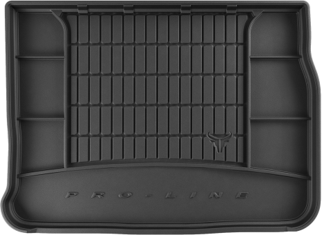 Резиновый коврик в багажник Frogum Pro-Line для Renault Scenic (mkII) 2003-2009 (багажник) - фото 1