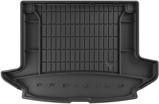 Гумовий килимок в багажник Frogum Pro-Line для Kia Carens (mkII) 2006-2013 (з органайзером)(багажник) - фото 1