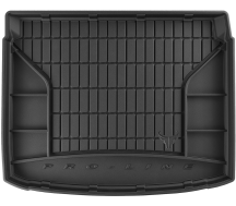 Резиновый коврик в багажник Frogum Pro-Line для Seat Altea (mkI) 2004-2015 (нижний уровень)(багажник)