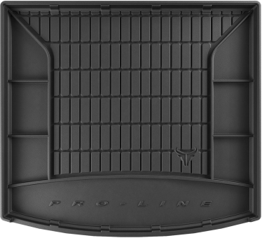 Резиновый коврик в багажник Frogum Pro-Line для SsangYong Torres (mkI) 2022&rarr; (с запаской)(верхний уровень)(багажник) - фото 1
