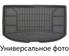 Гумовий килимок в багажник Frogum Pro-Line для SsangYong Torres (mkI) 2022→ (із запаскою)(верхній рівень)(багажник)