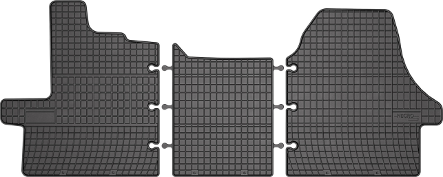 Резиновые коврики Frogum El Toro для Citroen Jumper (mkII); Peugeot Boxer (mkII); Fiat Ducato (mkIII) 2006&rarr; (1 ряд) - фото 1