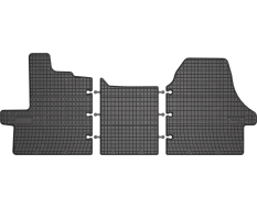 Резиновые коврики Frogum El Toro для Citroen Jumper (mkII); Peugeot Boxer (mkII); Fiat Ducato (mkIII) 2006→ (1 ряд)