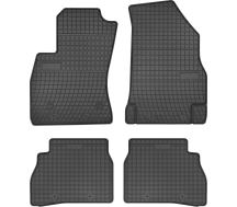 Гумові килимки Frogum El Toro для Fiat Doblo (mkII) 2010-2022; Opel Combo (mkIV)(D) 2011-2017; RAM ProMaster City (mkI) 2010→ (1-2 ряд)