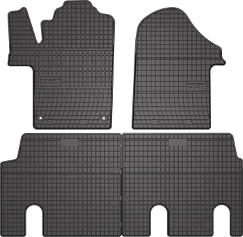 Резиновые коврики Frogum El Toro для Mercedes-Benz V-Class (W447) 2014-> (1-2 ряд) - фото 1