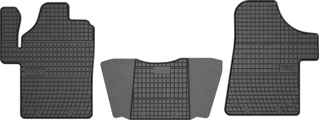Резиновые коврики Frogum El Toro для Mercedes-Benz Viano (W639) / Vito (W639) 2003-2014 (1 ряд) - фото 1
