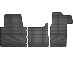 Резиновые коврики Frogum El Toro для Renault Master (mkIII) 2010→; Nissan NV400 (mkI) 2010→; Opel Movano (mkII)(B) 2010-2021 (1 ряд)