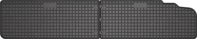 Резиновые коврики Frogum El Toro для Renault Trafic (mkII-mkIII) 2001&rarr;; Opel Vivaro (mkI-mkII) 2001-2018; Nissan Primastar (mkI) 2001-2015 / NV300 (mkI) 2014&rarr;; Fiat Talento (mkI) 2016-2020 (3 ряд) - фото 1
