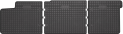 Резиновые коврики Frogum El Toro для Volkswagen Transporter (T5) 2003-2015 / (T6) 2015&rarr; (Double Cab)(2 ряд) - фото 1
