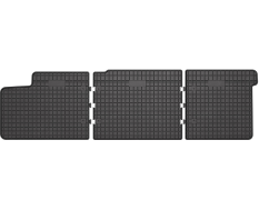Резиновые коврики Frogum El Toro для Volkswagen Transporter (T5) 2003-2015 / (T6) 2015→ (Double Cab)(2 ряд)