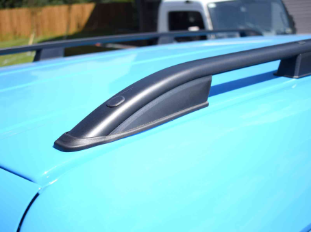 Рейлинги на крышу Volkswagen Caddy Crown Black - фото 16