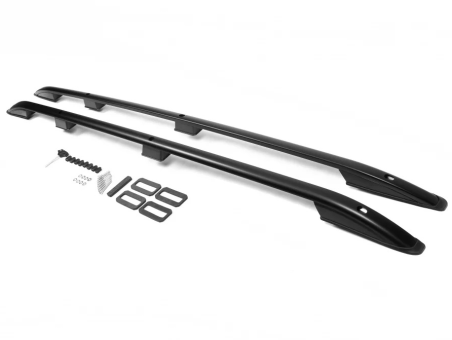 Рейлінги на дах Erkul Volkswagen Caddy (mkIII) 2003-2021 Skyport Black - фото 20