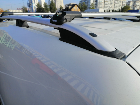 Рейлинги на крышу Fiat Fiorino/ Fiat Qubo / Citroen Nemo / Peugeot Bipper Crown - фото 13