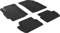 Гумові килимки Gledring для Chevrolet Spark (mkIII) 2009-2015 (GR 0185) - фото 1