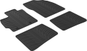 Резиновые коврики Gledring для Toyota Prius (mkIII) 2009-2012 (GR 0270) - фото 1