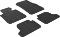 Резиновые коврики Gledring для BMW 2-series (F22; F87) 2014-2021 (GR 0344) - фото 1