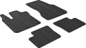 Гумові килимки Gledring для Smart ForFour (mkII)(W453) 2014-2019 / EQ ForFour (W453) 2017-2021 (GR 0462) - фото 1