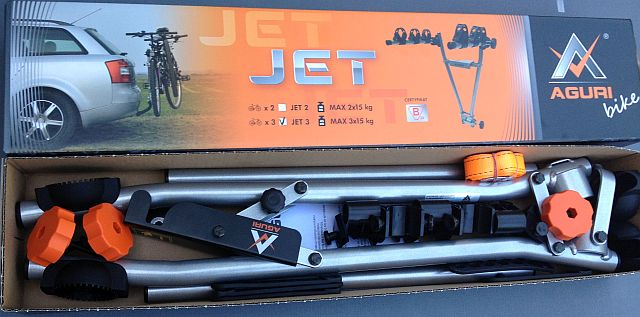 Крепление на фаркоп для 2-х велосипедов Aguri Jet 2 - фото 6