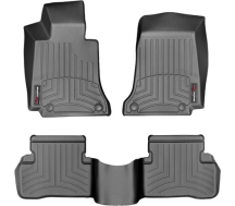 Коврики Weathertech Black для Mercedes-Benz C-Class (W205; S205) 2014-2021 (АКПП)